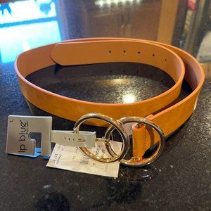 Large Cognac Belt -Never Worn-